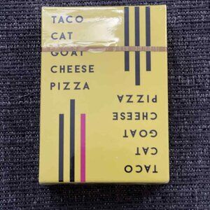 5/$25 UNOPENED Taco Cat Goat Cheese Pizza Card Game